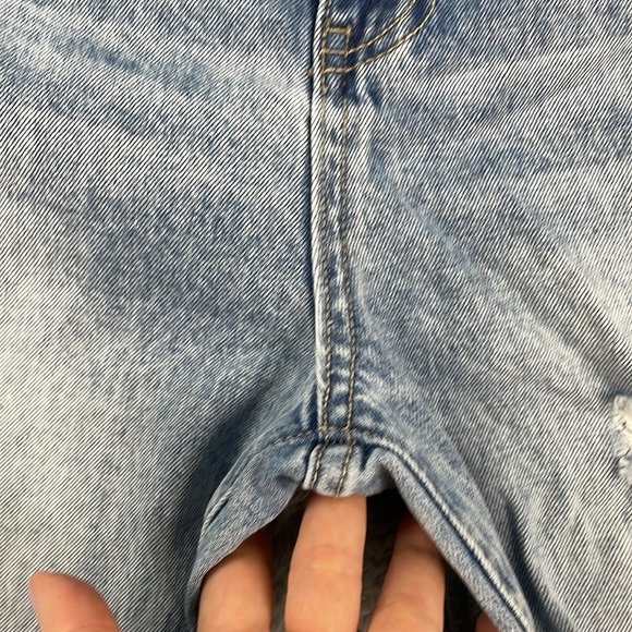 YMI Jeans Women's 5/27 High Rise Ankle Dream Fit Distressed Holes Frayed Cotton - Picture 8 of 15